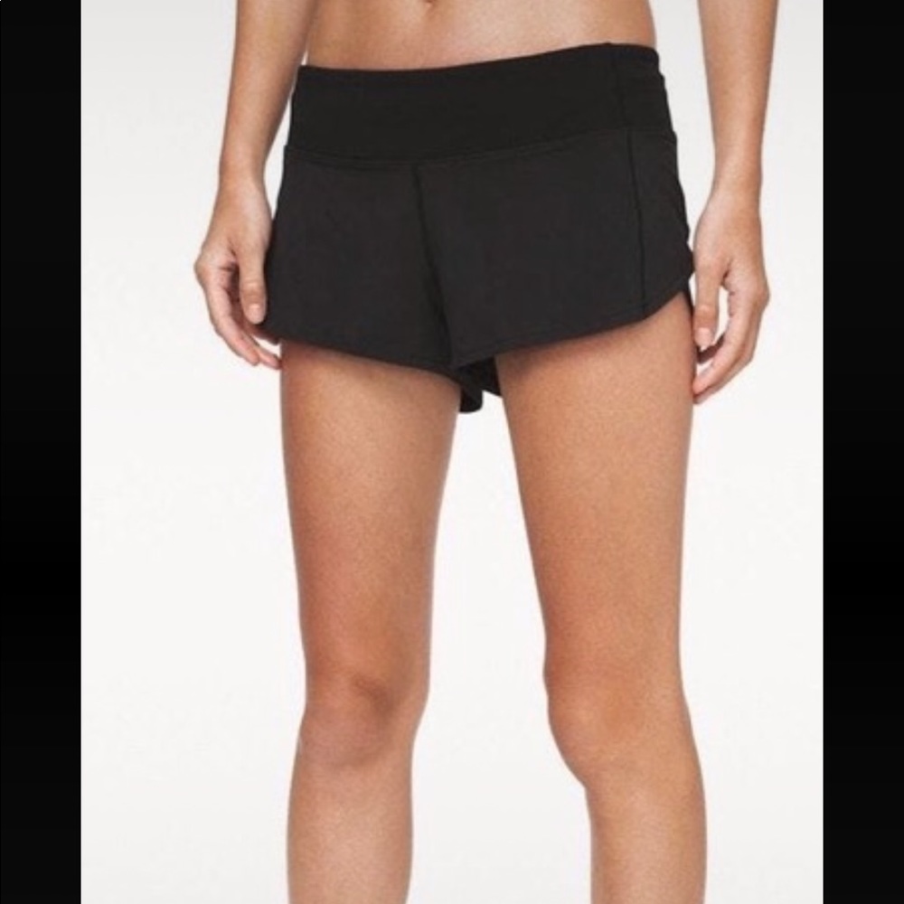 Lululemon shortie shorts